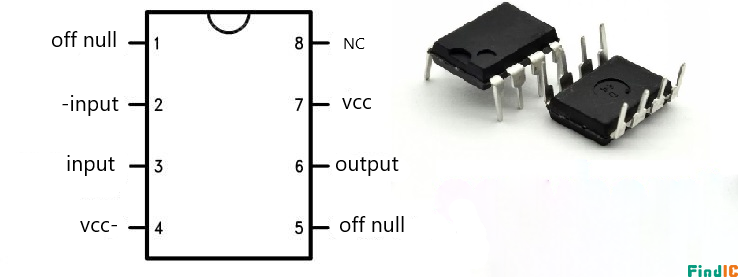 lm741 芯片引脚图